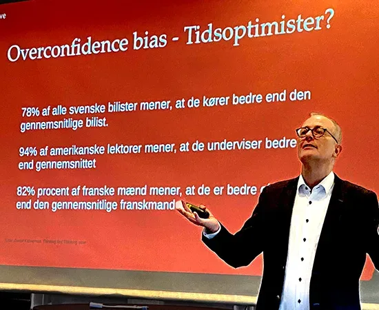 Foredrag om Tidsoptimister